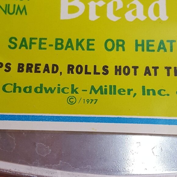 Give Us This Day Our Daily Bread Hand Cast Aluminum Bread Tray Vintage 1977 New - Picture 5 of 7